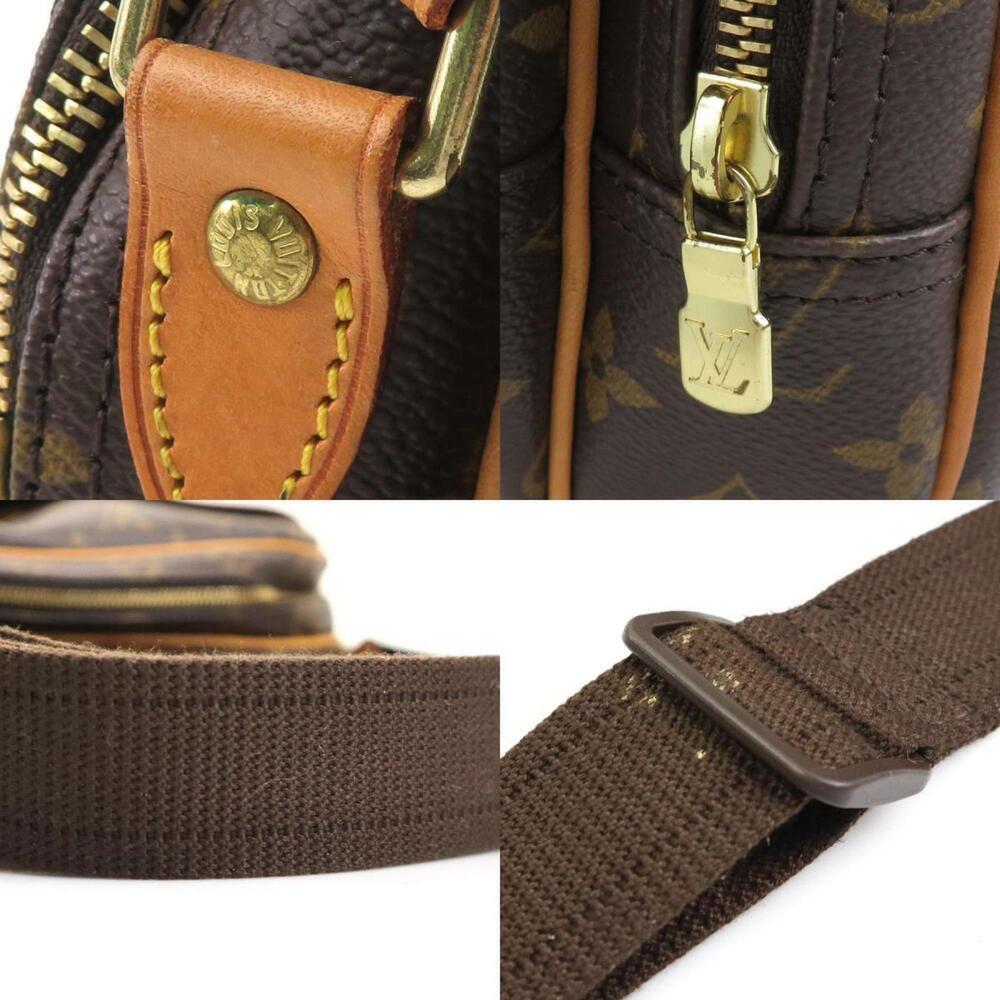 LOUIS VUITTON Brown Monogram Canvas Shoulder Bag - Picture 4 of 5